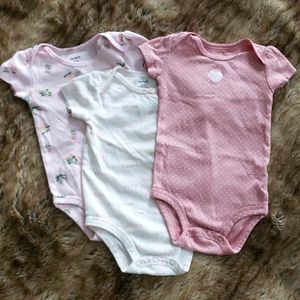 Sweet Girl 3 Piece Onesie Set